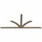 Ekena Millwork Richland Smooth Timber Gable Bracket, Douglas Fir, 84"W x 38"H x 1 1/2"D x 3 1/2"F, 11/12 Pitch GBW084X38X0204RIC00SDF - alternate 3